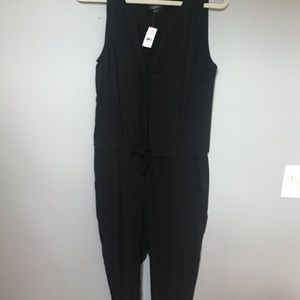 Loft black jumpsuit